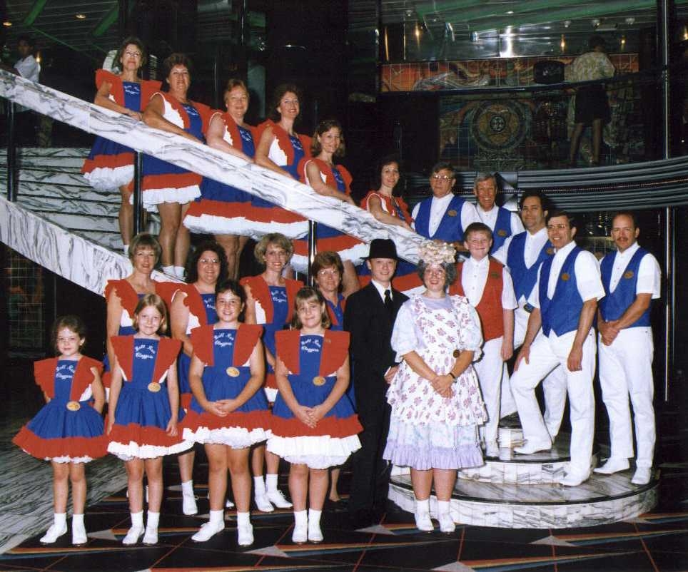 Cloggers on Cruise, Jul, 1999